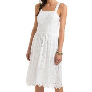 Vineyard Vines White Eyelet Dress